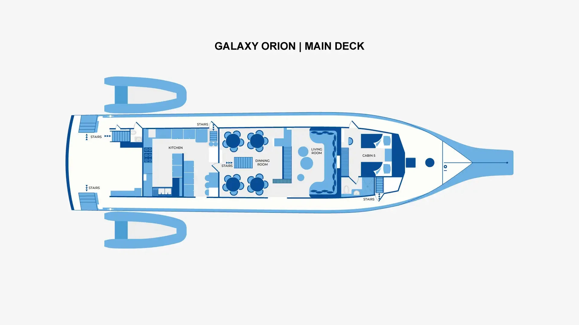Main Deck deck plan
