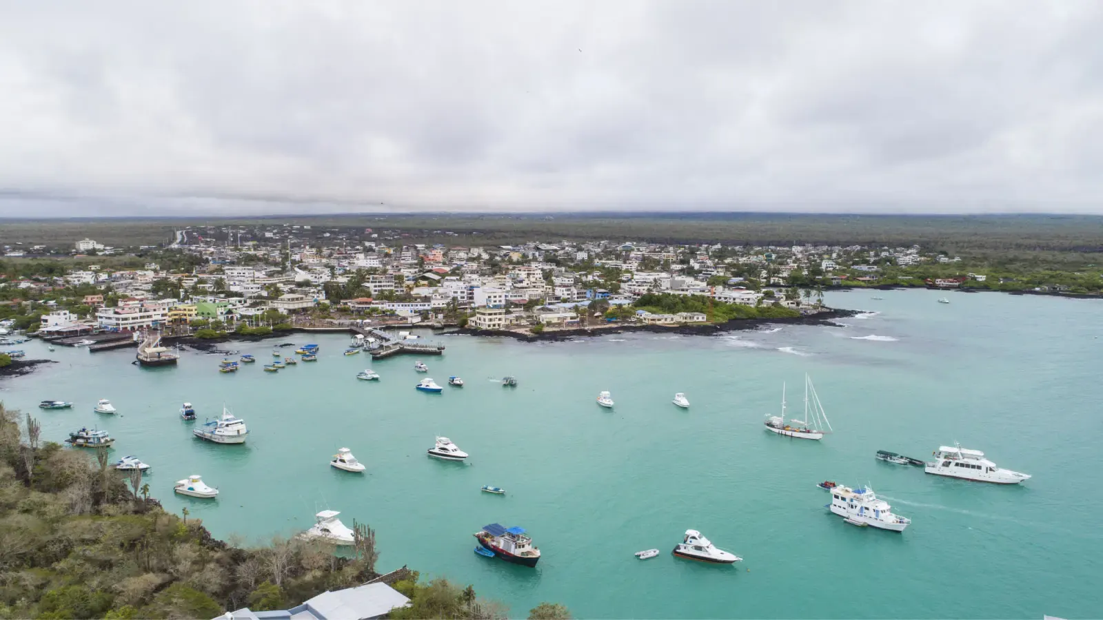 Puerto Ayora on Santa Cruz Island