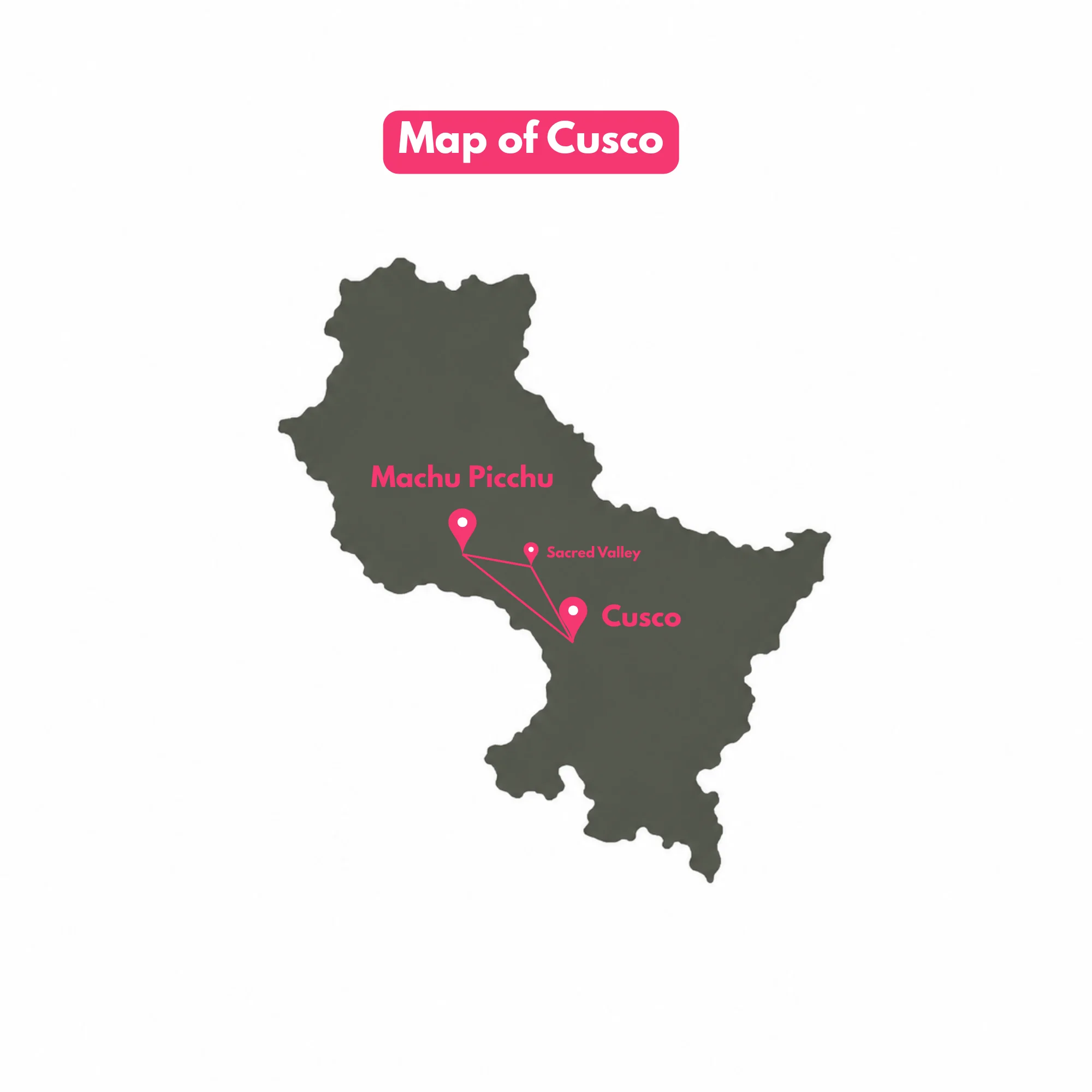 4D / 3N – Cusco & Machu Picchu – Short Tour - IDEAL route map
