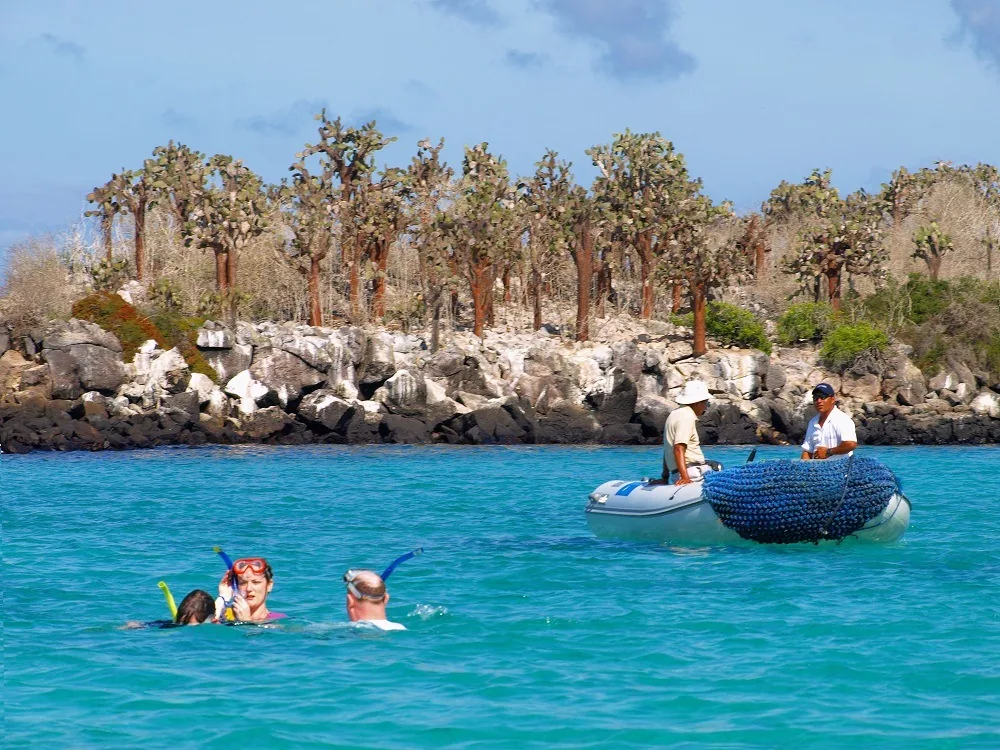 Santa Fe Island - Snorkeling Adventure