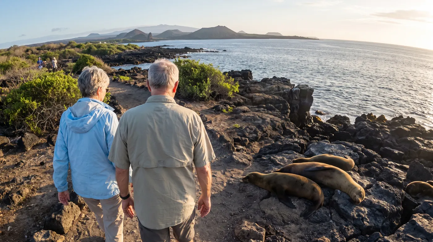 Adventure has no age limit in the Galápagos