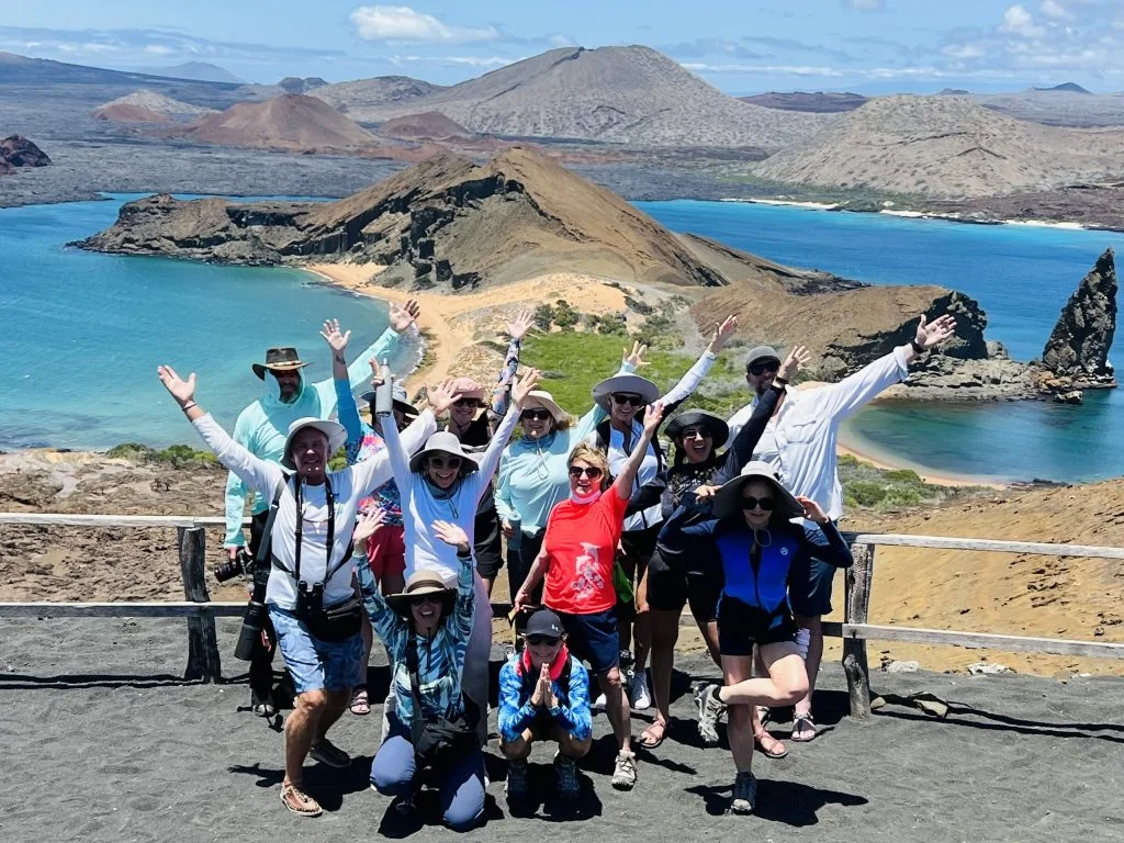 Some Galapagos views are even better when shared.